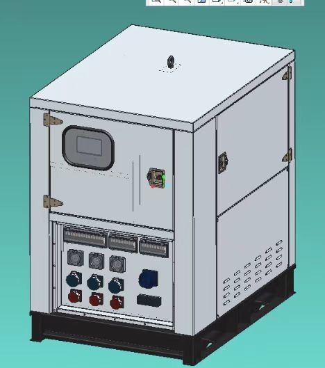 Taşınabilir Enerji Depolama Pil Sistemi Aygıtı Kiralama için 50hz 70kw 140kwh