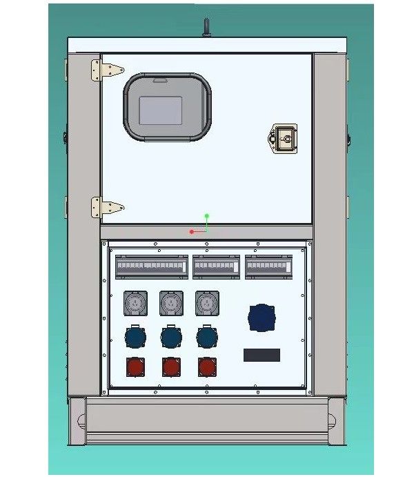 Taşınabilir Enerji Depolama Pil Sistemi Aygıtı Kiralama için 50hz 70kw 140kwh